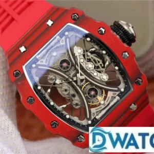 ĐỒNG HỒ NAM RICHARD MILLE RM53-01 FAKE CAO CẤP NHÀ MÁY TPT DÂY ĐỎ NÚM ĐEN 44MM 1 ĐỒNG HỒ NAM RICHARD MILLE RM53-01 FAKE CAO CẤP NHÀ MÁY TPT DÂY ĐỎ NÚM ĐEN 44MM