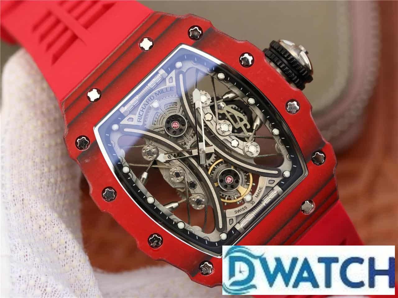 ĐỒNG HỒ NAM RICHARD MILLE RM53-01 FAKE CAO CẤP NHÀ MÁY TPT DÂY ĐỎ NÚM ĐEN 44MM ĐỒNG HỒ NAM RICHARD MILLE RM53-01 FAKE CAO CẤP NHÀ MÁY TPT DÂY ĐỎ NÚM ĐEN 44MM