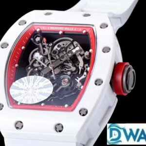 ĐỒNG HỒ NAM RICHARD MILLE RM055 FAKE 1:1 NHÀ MÁY KV ĐÂY ĐEO TRẮNG 45MM 1 ĐỒNG HỒ NAM RICHARD MILLE RM055 FAKE 1:1 NHÀ MÁY KV ĐÂY ĐEO TRẮNG 45MM