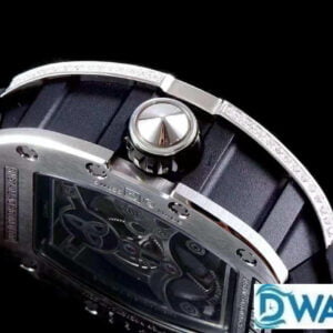 ĐỒNG HỒ UNISEX RICHARD MILLE RM023 FAKE 1:1 DÂY CAO SU MẶT ĐÍNH ĐÁ 38MM 2 ĐỒNG HỒ UNISEX RICHARD MILLE RM023 FAKE 1:1 DÂY CAO SU MẶT ĐÍNH ĐÁ 38MM