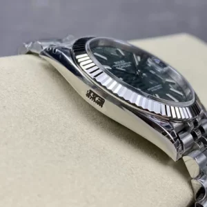 ROLEX DATEJUST 126334 BEST COPIES WATCHES GREEN FOLDED DIAL INDEX HOURS VS FACTORY 41MM 3 ĐỒNG HỒ NAM ROLEX DATEJUST NHÀ MÁY VS REPLICA CAO CẤP 126334 41MM