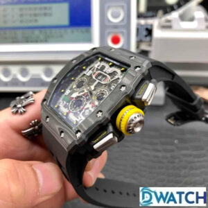 ĐỒNG HỒ NAM RICHARD MILLE RM11-03 FAKE 1:1 VIỀN THẾT KẾ VÂN CARBON 40MM 3 ĐỒNG HỒ NAM RICHARD MILLE RM11-03 FAKE 1:1 VIỀN THẾT KẾ VÂN CARBON 40MM