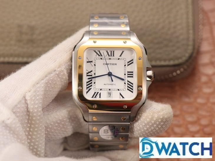 ĐỒNG HỒ NAM CARTIER SANTOS W2SA0006 REPLICA CAO CẤP NHÀ MÁY BV VÀNG GOLD 40MM ĐỒNG HỒ NAM CARTIER SANTOS W2SA0006 REPLICA CAO CẤP NHÀ MÁY BV VÀNG GOLD 40MM