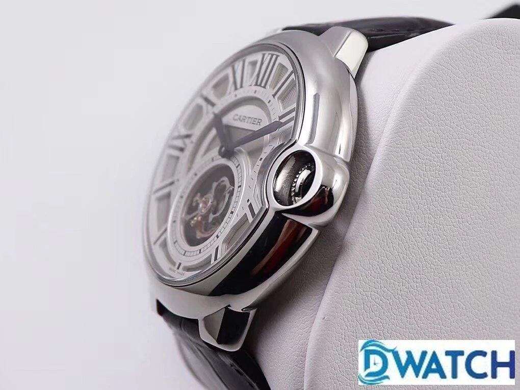 ĐỒNG HỒ NAM CARTIER BALLON BLUE W6920021 REPLICA NHÀ MÁY BBR TOURBILLON 46MM ĐỒNG HỒ NAM CARTIER BALLON BLUE W6920021 REPLICA NHÀ MÁY BBR TOURBILLON 46MM