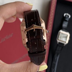 ĐỒNG HỒ NAM CARTIER SANTOS W2SA0017 FAKE CAO CẤP NHÀ MÁY F1 VÀNG HỒNG 34MM 5 ĐỒNG HỒ NAM CARTIER SANTOS W2SA0017 FAKE CAO CẤP NHÀ MÁY F1 VÀNG HỒNG 34MM