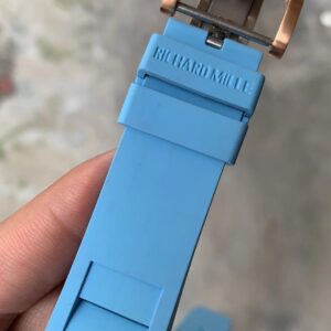 ĐỒNG HỒ NAM RICHARD MILLE RM010 FAKE CAO CẤP DÂY CAO SU MÀU XANH 41MM 5 ĐỒNG HỒ NAM RICHARD MILLE RM010 FAKE CAO CẤP DÂY CAO SU MÀU XANH 41MM