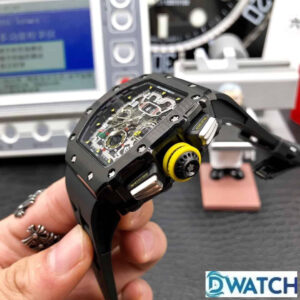 ĐỒNG HỒ NAM RICHARD MILLE RM11-03 FAKE CAO CẤP NÚM VÀNG CHRONOGRAPH 40MM 1 ĐỒNG HỒ NAM RICHARD MILLE RM11-03 FAKE CAO CẤP NÚM VÀNG CHRONOGRAPH 40MM