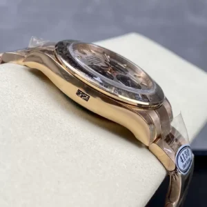 ROLEX DAYTONA 116505 BEST COPIES WATCHES ROSE GOLD PLATE INDEX HOURS CLEAN FACTORY 40MM 3 ĐỒNG HỒ NAM ROLEX DAYTONA 116505 REPLICA CAO CẤP CLEAN FACTORY 40MM