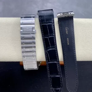 CARTIER SANTOS WSSA0062 COPIES WATCHES BV FACTORY 40MM 5 ĐỒNG HỒ NAM CARTIER SANTOS WSSA0062 REPLICA 1:1 NHÀ MÁY BV FACTORY 40MM