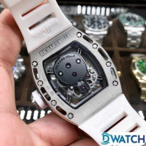 ĐỒNG HỒ NAM RICHARD MILLE RM052-01 SUPER FAKE LỘ CƠ DÂY CAO SU TRẮNG 43MM 4 ĐỒNG HỒ NAM RICHARD MILLE RM052-01 SUPER FAKE LỘ CƠ DÂY CAO SU TRẮNG 43MM