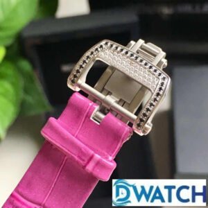 ĐỒNG HỒ NỮ RICHARD MILLE RM71-01 FAKE CAO CẤP ĐÍNH ĐÁ DÂY DA TÍM 34MM 4 ĐỒNG HỒ NỮ RICHARD MILLE RM71-01 FAKE CAO CẤP ĐÍNH ĐÁ DÂY DA TÍM 34MM