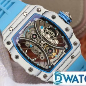 ĐỒNG HỒ NAM RICHARD MILLE RM53-01 FAKE 1:1 NHÀ MÁY TPT DÂY XANH 44MM 1 ĐỒNG HỒ NAM RICHARD MILLE RM53-01 FAKE 1:1 NHÀ MÁY TPT DÂY XANH 44MM