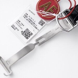 CARTIER BALLON BLEU WSBB0026 BEST COPIES WATCHES LEATHER STRAP WHITE DIAL AF FACTORY 42MM 5 ĐỒNG HỒ NAM CARTIER BALLON BLEU WSBB0026 FAKE CAO CẤP NHÀ MÁY AF DÂY DA 42MM