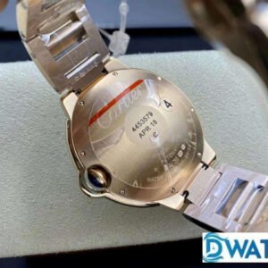 ĐỒNG HỒ NAM CARTIER BALLON BLEU WE9008Z3 ROSE GOLD ĐÍNH ĐÁ 42MM 4 ĐỒNG HỒ NAM CARTIER BALLON BLEU WE9008Z3 FAKE NHÀ MÁY V6 CỌC SỐ LA MÃ 42MM