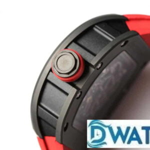 ĐỒNG HỒ NAM RICHARD MILLE RM055 FAKE 1:1 NHÀ MÁY Z VIỀN ĐEN DÂY ĐỎ 45MM 4 ĐỒNG HỒ NAM RICHARD MILLE RM055 FAKE 1:1 NHÀ MÁY Z VIỀN ĐEN DÂY ĐỎ 45MM