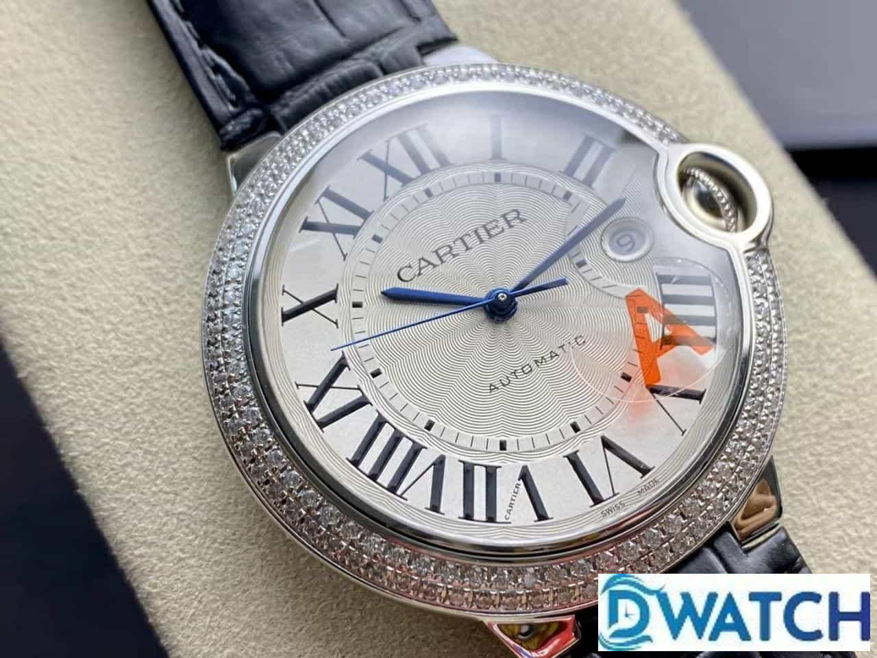ĐỒNG HỒ NAM CARTIER BALLON BLEU WSBB0016 FAKE NHÀ MÁY V6 FACTORY 42MM ĐỒNG HỒ NAM CARTIER BALLON BLEU WSBB0016 FAKE NHÀ MÁY V6 FACTORY 42MM