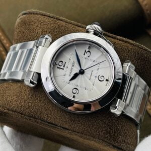 CARTIER PASHA WSPA0013 BEST REPLICA WATCHES STAINLESS STEEL BV FACTORY 35MM 1 ĐỒNG HỒ NỮ CARTIER PASHA WSPA0013 REPLICA 1:1 NHÀ MÁY BV DÂY THÉP 35MM