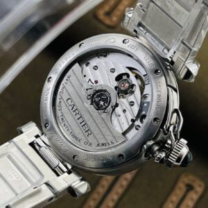 CARTIER PASHA WSPA0013 BEST REPLICA WATCHES STAINLESS STEEL BV FACTORY 35MM 4 ĐỒNG HỒ NỮ CARTIER PASHA WSPA0013 REPLICA 1:1 NHÀ MÁY BV DÂY THÉP 35MM