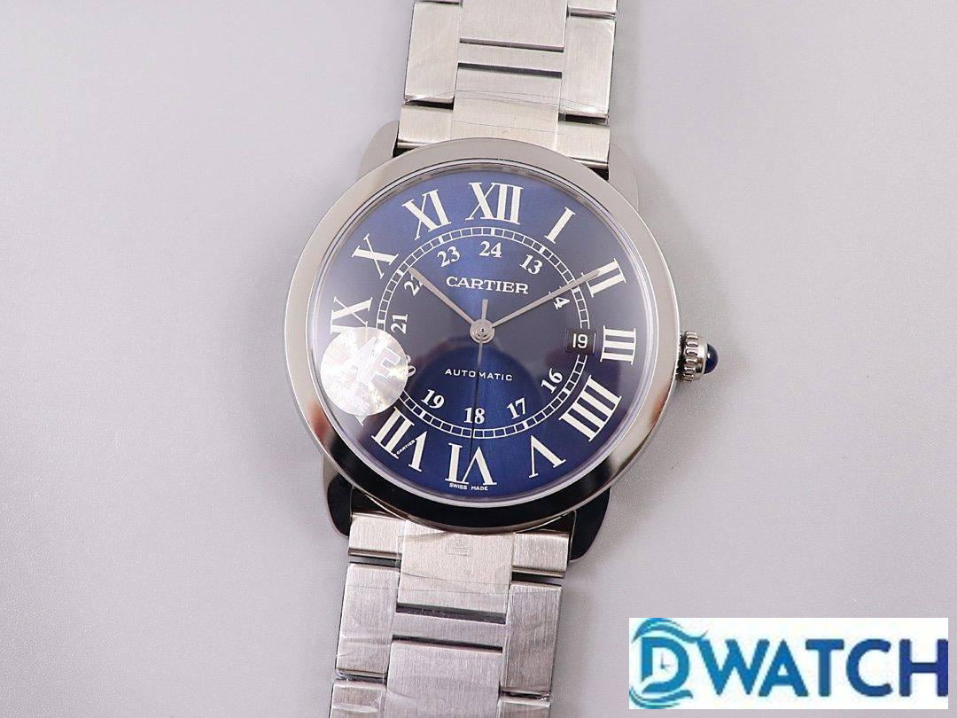 ĐỒNG HỒ NAM CARTIER RONDE SOLO WSRN0023 FAKE NHÀ MÁY AF MẶT SỐ TRÒN 42MM ĐỒNG HỒ NAM CARTIER RONDE SOLO WSRN0023 FAKE NHÀ MÁY AF MẶT SỐ TRÒN 42MM