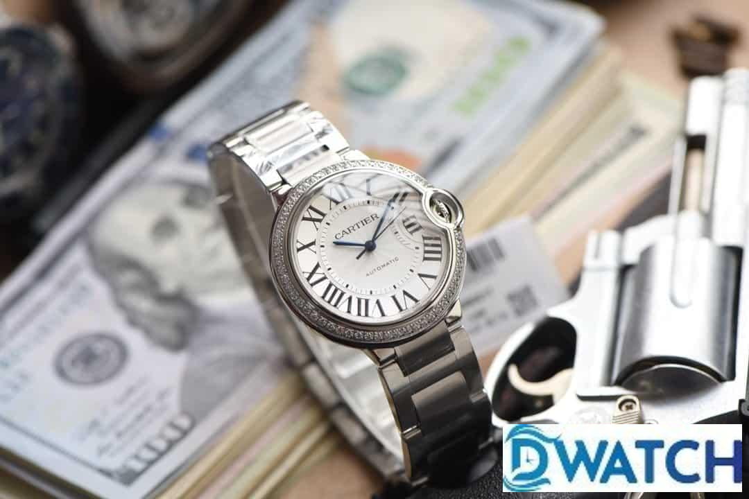 ĐỒNG HỒ NỮ CARTIER BLUE BALLOON W4BB0016 FAKE CAO CẤP NHÀ MÁY V6 FACTORY 33MM ĐỒNG HỒ NỮ CARTIER BLUE BALLOON W4BB0016 FAKE CAO CẤP NHÀ MÁY V6 FACTORY 33MM