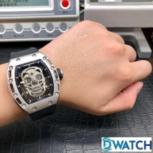 ĐỒNG HỒ NAM RICHARD MILLE RM052-01 FAKE 1:1 DÂY CAO SU ĐEN LỘ CƠ 43MM 5 ĐỒNG HỒ NAM RICHARD MILLE RM052-01 FAKE 1:1 DÂY CAO SU ĐEN LỘ CƠ 43MM