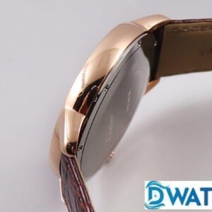 CARTIER RONDE SOLO W6701009 COPIES WATCHES ROSE GOLD CASE LEATHER STRAP AF FACTORY 42MM 3 ĐỒNG HỒ NAM CARTIER RONDE SOLO W6701009 FAKE NHÀ MÁY AF 3 KIM CHỈ 42MM