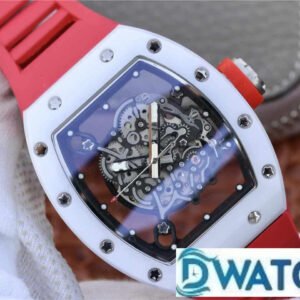 ĐỒNG HỒ NAM RICHARD MILLE RM055 FAKE CAO CẤP DÂY CAO SU ĐỎ 44MM 1 ĐỒNG HỒ NAM RICHARD MILLE RM055 FAKE CAO CẤP DÂY CAO SU ĐỎ 44MM