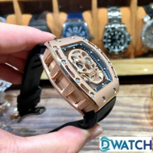 ĐỒNG HỒ NAM RICHARD MILLE RM052-01 FAKE 11 DÂY ĐEO CAO SU VỎ VÀNG 43MM 2 ĐỒNG HỒ NAM RICHARD MILLE RM052-01 FAKE 11 DÂY ĐEO CAO SU VỎ VÀNG 43MM