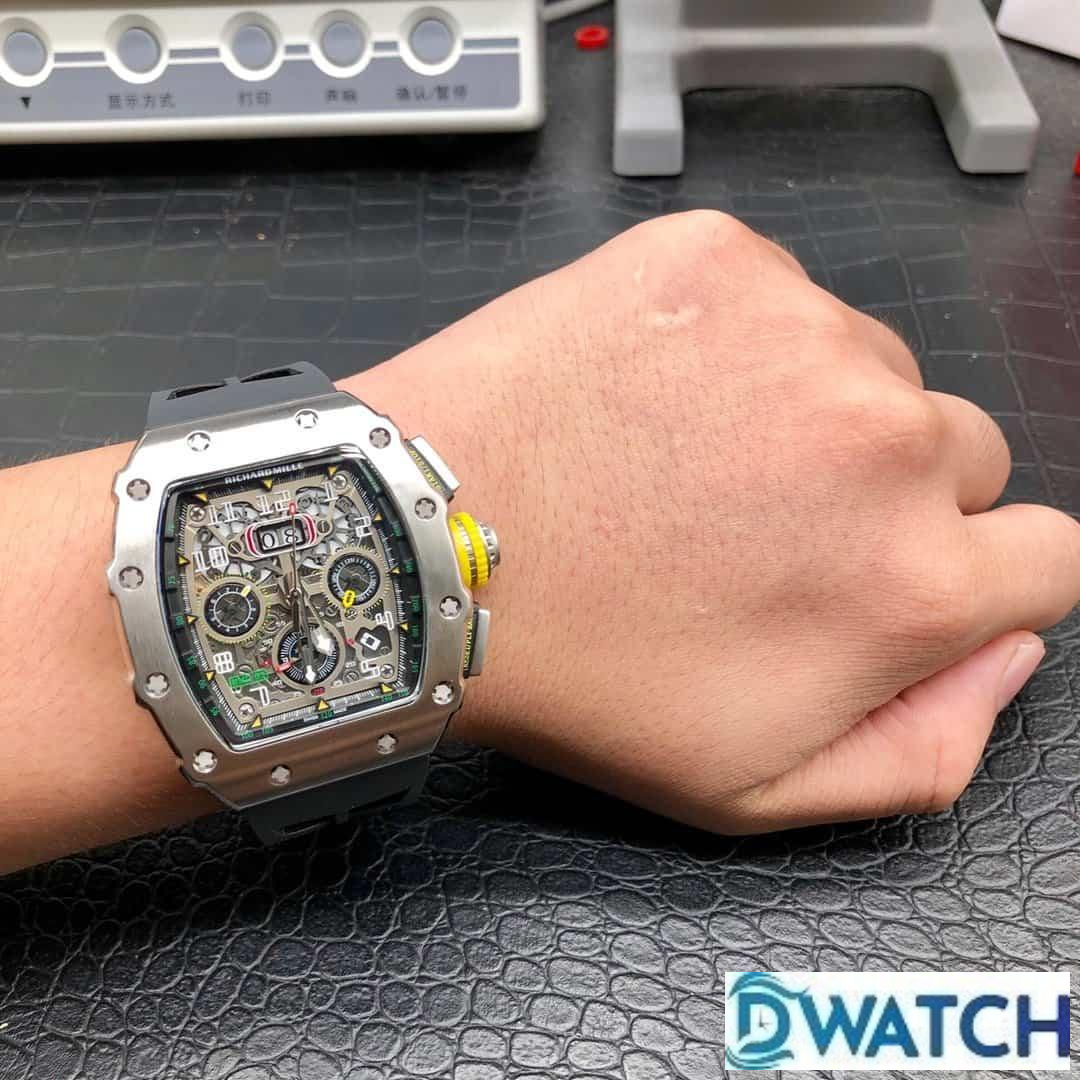 ĐỒNG HỒ NAM RICHARD MILLE RM11-03 FAKE CAO CẤP THÉP KHÔNG GỈ 40MM ĐỒNG HỒ NAM RICHARD MILLE RM11-03 FAKE CAO CẤP THÉP KHÔNG GỈ 40MM