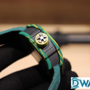 ĐỒNG HỒ NAM RICHARD MILLE RM67-02 FAKE 1:1 DÂY VẢI CANVAS XANH 44MM 3 ĐỒNG HỒ NAM RICHARD MILLE RM67-02 FAKE 1:1 DÂY VẢI CANVAS XANH 44MM