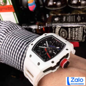 ĐỒNG HỒ NAM RICHARD MILLE RM67-02 SUPER FAKE LỘ CƠ MÀU TRẮNG 42MM 1 ĐỒNG HỒ NAM RICHARD MILLE RM67-02 SUPER FAKE LỘ CƠ MÀU TRẮNG 42MM