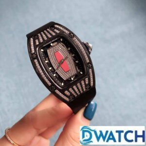 ĐỒNG HỒ NỮ RICHARD MILLE RM007-1 FAKE 1:1 DÂY CAO SU MẶT ĐỎ 36MM 1 ĐỒNG HỒ NỮ RICHARD MILLE RM007-1 FAKE 1:1 DÂY CAO SU MẶT ĐỎ 36MM