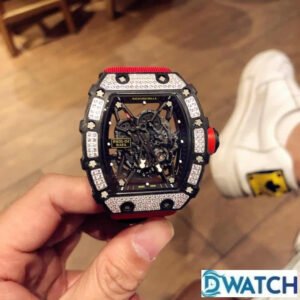 ĐỒNG HỒ NAM RICHARD MILLE RM35-02 REPLICA CAO CẤP ĐÍNH ĐÁ VIỀN 44MM 1 ĐỒNG HỒ NAM RICHARD MILLE RM35-02 REPLICA CAO CẤP ĐÍNH ĐÁ VIỀN 44MM