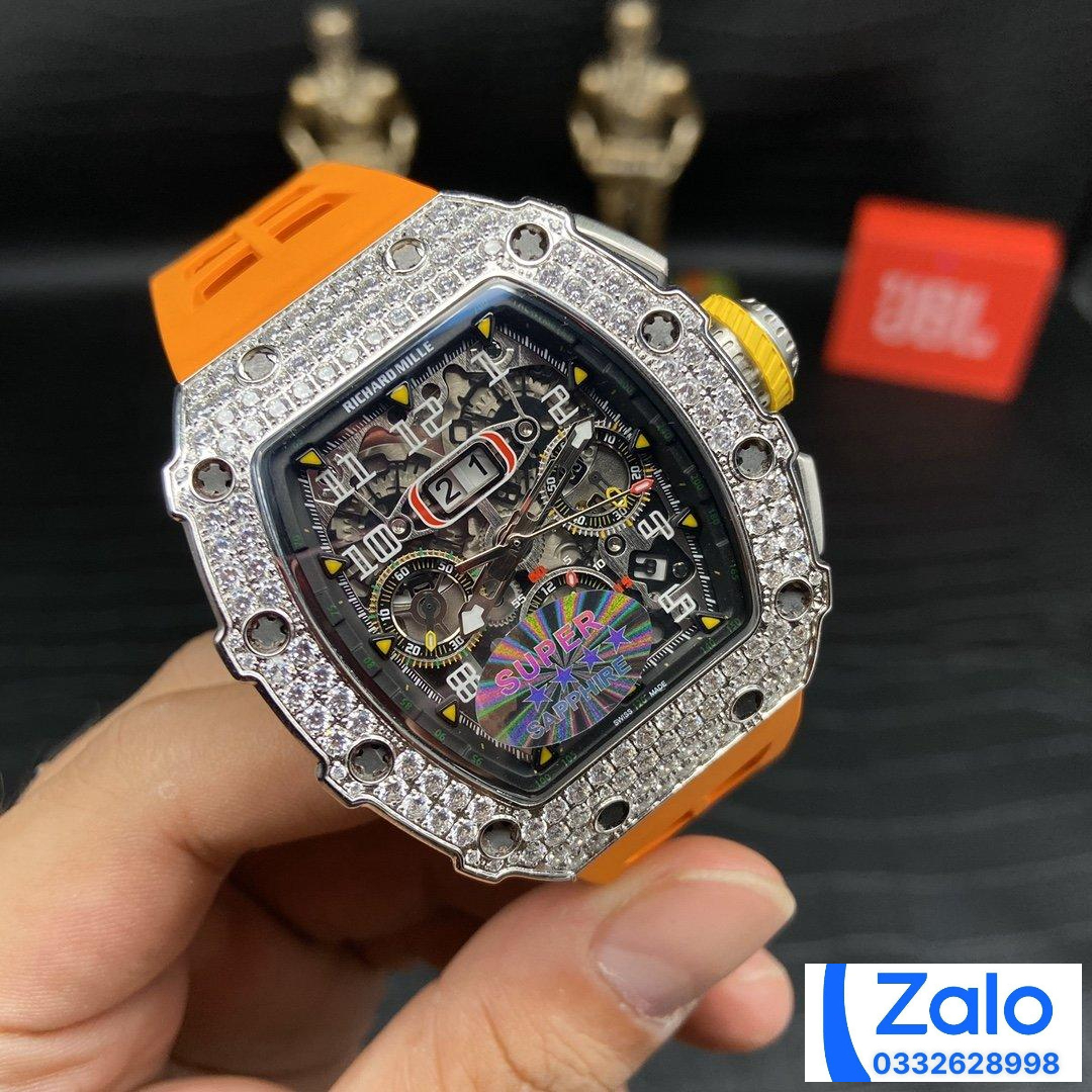 ĐỒNG HỒ NAM RICHARD MILLE RM11-03 REPLICA 11 NHÀ MÁY Z CHRONOGRAPH 44MM ĐỒNG HỒ NAM RICHARD MILLE RM11-03 REPLICA 11 NHÀ MÁY Z CHRONOGRAPH 44MM