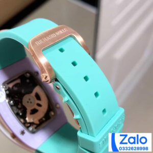 ĐỒNG HỒ NỮ RICHARD MILLE RM007-01 FAKE 1:1 VỎ TRẮNG DÂY XANH 36MM 4 ĐỒNG HỒ NỮ RICHARD MILLE RM007-01 FAKE 1:1 VỎ TRẮNG DÂY XANH 36MM