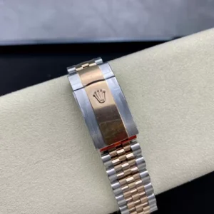 ROLEX DATEJUST 126231 BEST COPIES WATCHES WHITE FOLDED ROSE GOLD CASE VS FACTORY 36MM 5 ĐỒNG HỒ NAM ROLEX DATEJUST 126234 REPLICA NHÀ MÁY VS BEZEL MẠ VÀNG HỒNG 36MM