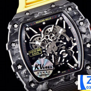 ĐỒNG HỒ NAM RICHARD MILLE RM35-02 REPLICA 11 NHÀ MÁY KV DÂY ĐEO VÀNG 44MM 1 ĐỒNG HỒ NAM RICHARD MILLE RM35-02 REPLICA 11 NHÀ MÁY KV DÂY ĐEO VÀNG 44MM