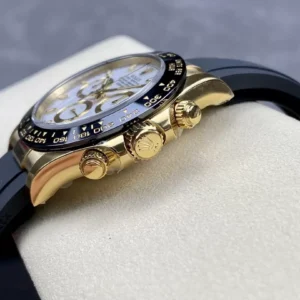 ĐỒNG HỒ NAM ROLEX DAYTONA CLEAN FACTORY REP CAO CẤP BEZEL ĐEN BẮT MẮT 40MM 2 ĐỒNG HỒ NAM ROLEX DAYTONA LEAN FACTORY REP CAO CẤP BEZEL ĐEN BẮT MẮT 40MM