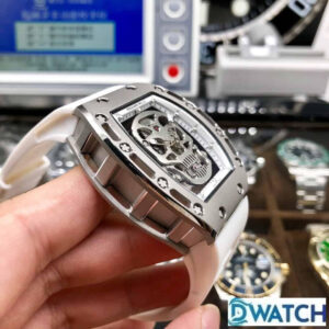 ĐỒNG HỒ NAM RICHARD MILLE RM052-01 SUPER FAKE LỘ CƠ DÂY CAO SU TRẮNG 43MM 3 ĐỒNG HỒ NAM RICHARD MILLE RM052-01 SUPER FAKE LỘ CƠ DÂY CAO SU TRẮNG 43MM