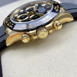 ĐỒNG HỒ NAM ROLEX DAYTONA CLEAN FACTORY REPLICA 1:1 VÀNG GOLD NỔI BẬT 40MM 4 ĐỒNG HỒ NAM ROLEX DAYTONA LEAN FACTORY REPLICA 1:1 VÀNG GOLD NỔI BẬT 40MM