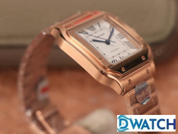 ĐỒNG HỒ NỮ CARTIER SANTOS WGSA0008 REPLICA CAO CẤP NHÀ MÁY BV MẠ VÀNG HỒNG 35MM ĐỒNG HỒ NỮ CARTIER SANTOS WGSA0008 REPLICA CAO CẤP NHÀ MÁY BV MẠ VÀNG HỒNG 35MM