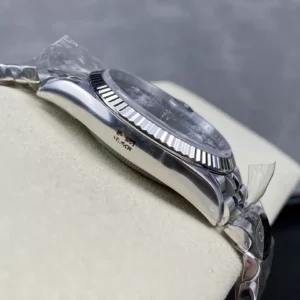 ROLEX DATEJUST COPIES WATCHES BLUE FOLDED DIAL RHINESTONE HOURS CLEAN FACTORY 36MM 3 ĐỒNG HỒ NAM ROLEX DATEJUST CLEAN REPLICA CAO CẤP MẶT SỐ THIẾT KẾ 36MM