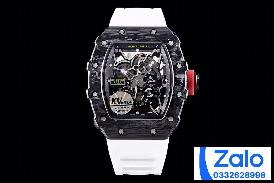 ĐỒNG HỒ NAM RICHARD MILLE RM35-02 REPLICA 11 NHÀ MÁY KV MÀU TRẮNG 44MM ĐỒNG HỒ NAM RICHARD MILLE RM35-02 REPLICA 11 NHÀ MÁY KV MÀU TRẮNG 44MM