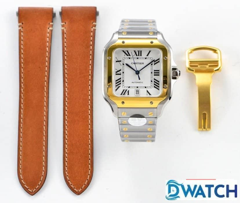 ĐỒNG HỒ NAM CARTIER SANTOS W2SA0006 REPLICA CAO CẤP NHÀ MÁY BV VÀNG GOLD 40MM ĐỒNG HỒ NAM CARTIER SANTOS W2SA0006 REPLICA CAO CẤP NHÀ MÁY BV VÀNG GOLD 40MM