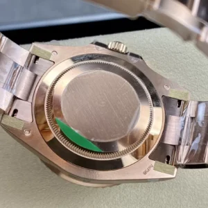 ROLEX GMT-MASTER II 126715 ROOT BEER BEST REPLICA WATCHES C + FACTORY ROSE GOLD PLATE 40MM 4 ĐỒNG HỒ NAM ROLEX GMT-MASTER II 126715 REPLICA CAO CẤP NHÀ MÁY C + VÀNG HỒNG 40MM