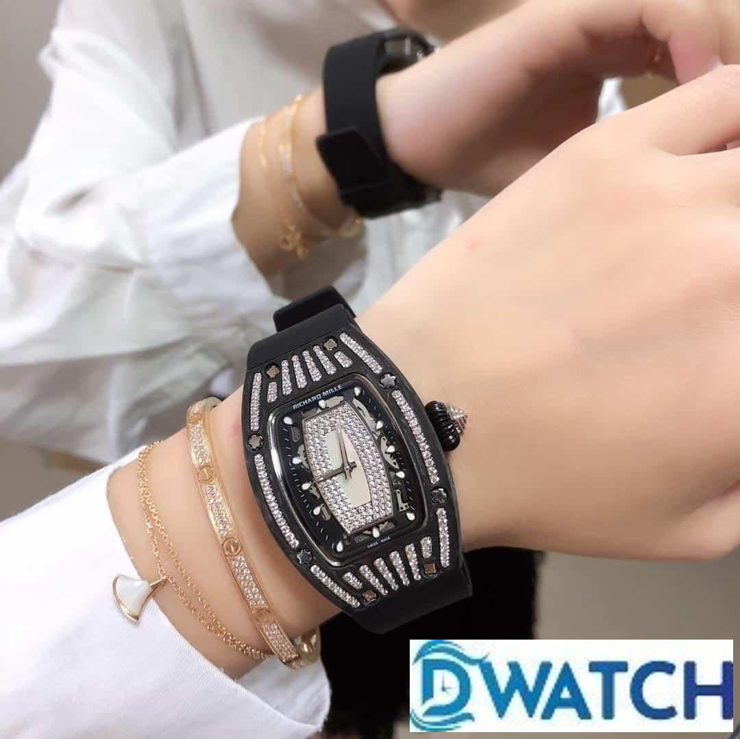 ĐỒNG HỒ NỮ RICHARD MILLE RM007-1 FAKE CAO CẤP MẶT SỐ ĐÍNH ĐÁ 36MM ĐỒNG HỒ NỮ RICHARD MILLE RM007-1 FAKE CAO CẤP MẶT SỐ ĐÍNH ĐÁ 36MM