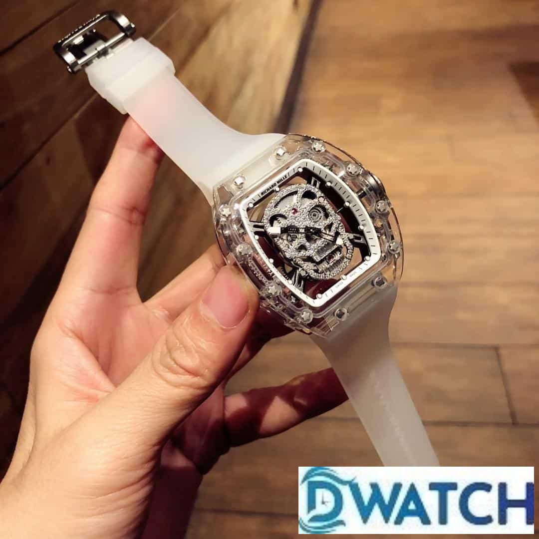 ĐỒNG HỒ NAM RICHARD MILLE RM052 FAKE CAO CẤP VỎ MÁY TRONG SUỐT 43MM ĐỒNG HỒ NAM RICHARD MILLE RM052 FAKE CAO CẤP VỎ MÁY TRONG SUỐT 43MM