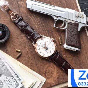 ĐỒNG HỒ NAM PATEK PHILIPPE 5396R REPLICA 1:1 MÀU TRẮNG KM FACTORY 38.5MM 1 ĐỒNG HỒ NAM PATEK PHILIPPE 5396R REPLICA 11 MÀU TRẮNG KM FACTORY 38 (1)