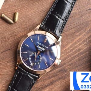 ĐỒNG HỒ NAM PATEK PHILIPPE 5396R REPLICA 1:1 MÀU XANH THAN KM FACTORY 38.5MM 3 ĐỒNG HỒ NAM PATEK PHILIPPE 5396R REPLICA 11 MÀU XANH THAN KM FACTORY 38 (6)