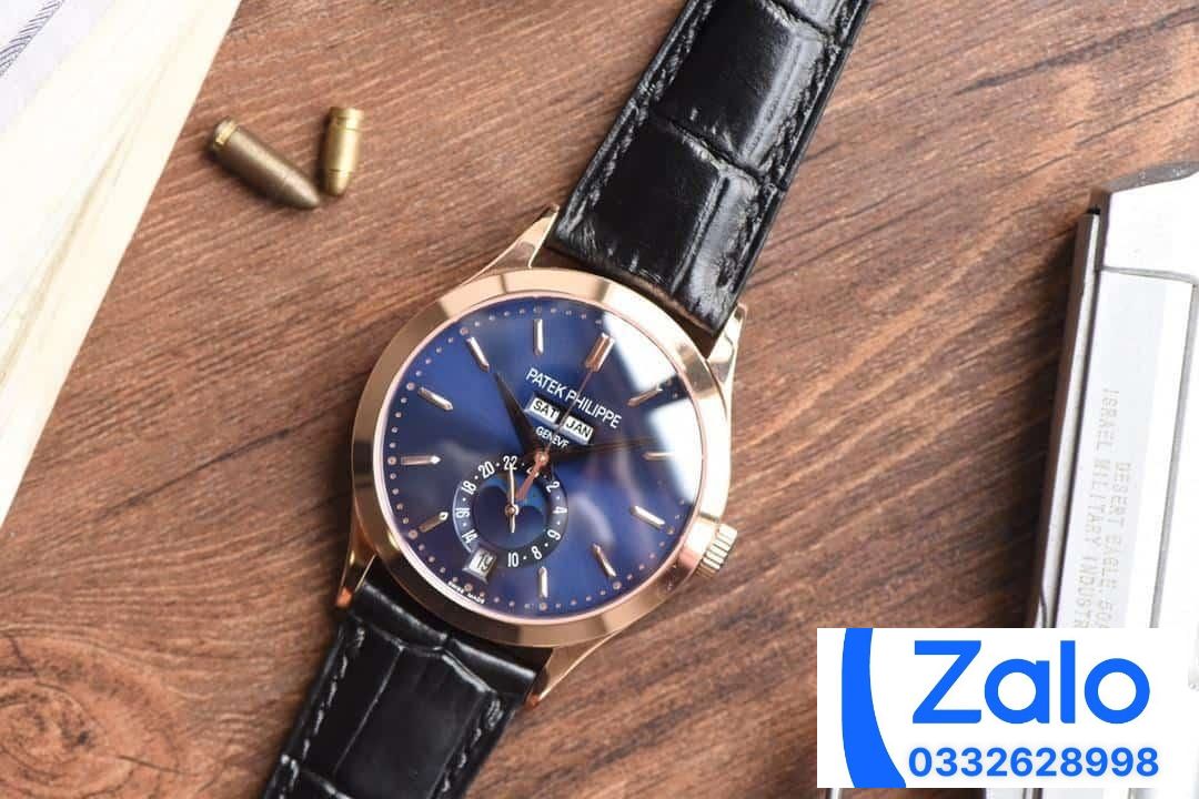 ĐỒNG HỒ NAM PATEK PHILIPPE 5396R REPLICA 11 MÀU XANH THAN KM FACTORY 38 (6) ĐỒNG HỒ NAM PATEK PHILIPPE 5396R REPLICA 11 MÀU XANH THAN KM FACTORY 38 (6)
